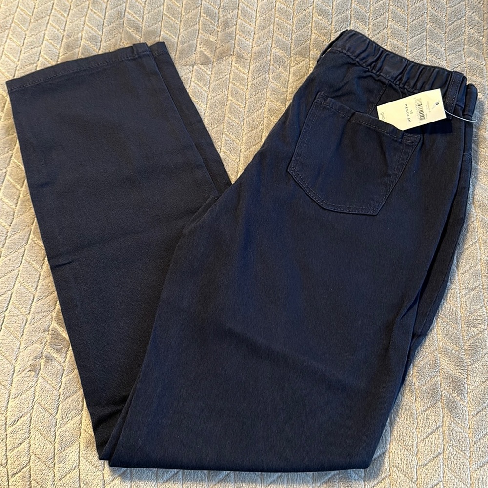 gap Girls school uniform pants, straight fit size 10 regular